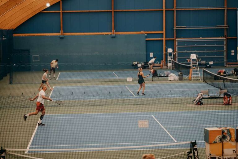 Ostatni turniej tegorocznego cyklu BNP Paribas Business Cup rozegrany został na kortach Europejskiego Centrum Tenisa. Fot. BNP Paribas Business Cup 2025