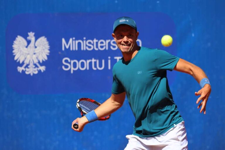 Marcel Zieliński zagra w sobotę w półfinale turnieju ITF M15 w Szczawnie Zdroju. Fot. Archiwum PZT