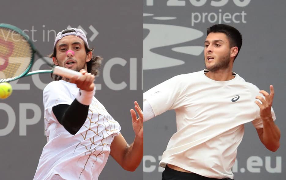Argentyńczyk Thiago Tirante i Hiszpan Pablo Llamas Ruiz