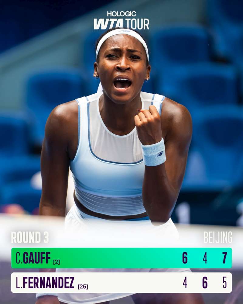 Fot. China Open 2025/WTA Tour