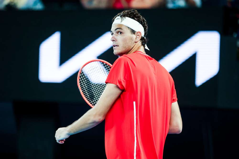 Przeciwnikiem legalizacji coachingu był na przykład amerykański tenisista Taylor Fritz. Fot. www.depositphotos.com