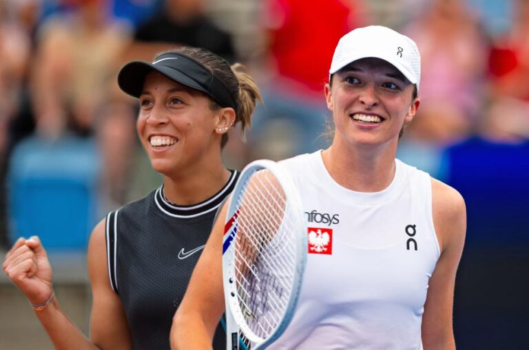 Na sobotę zaplanowano mecze w grupie Sereny Williams, a pojedynek mistrzyni Wimbledonu 2025 Igi Świątek z mistrzynią Australian Open 2025 Madison Keys. Fot. www.depositphotos.com oraz Andrzej Szkocki/PZT