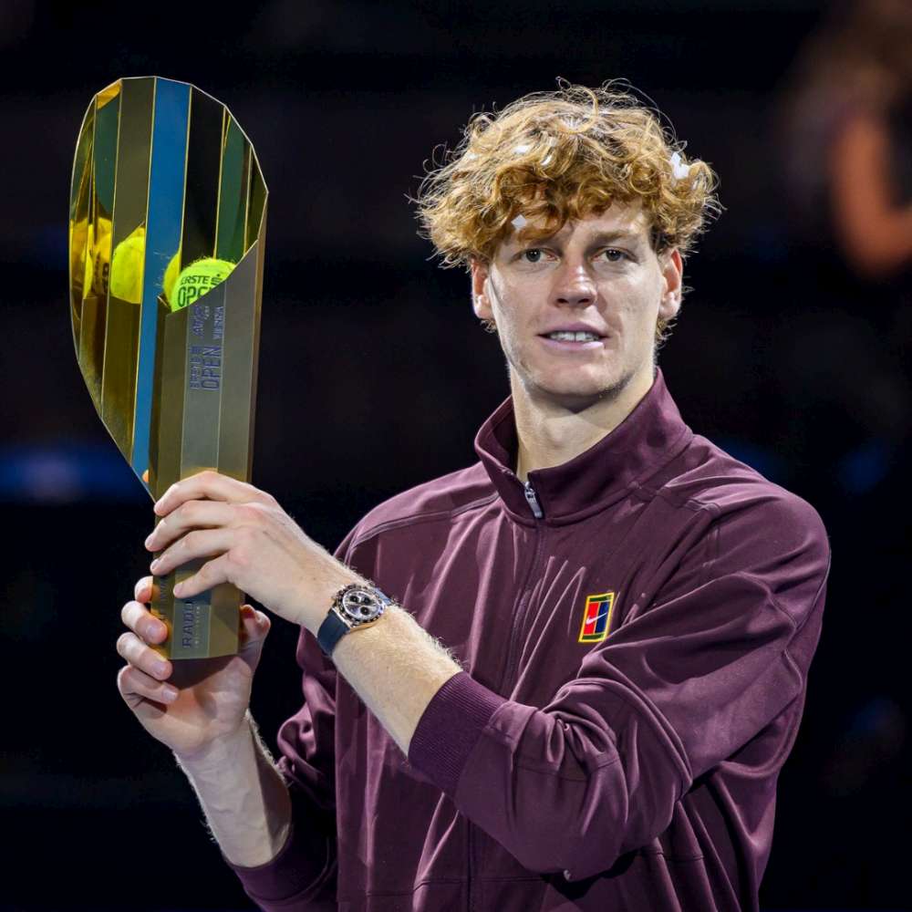 Jannik Sinner triumfował w niedzielę 26 października w imprezie ATP 500 w Wiedniu. Fot. Erste Bank Open 2025 w Wiedniu/ATP Tour