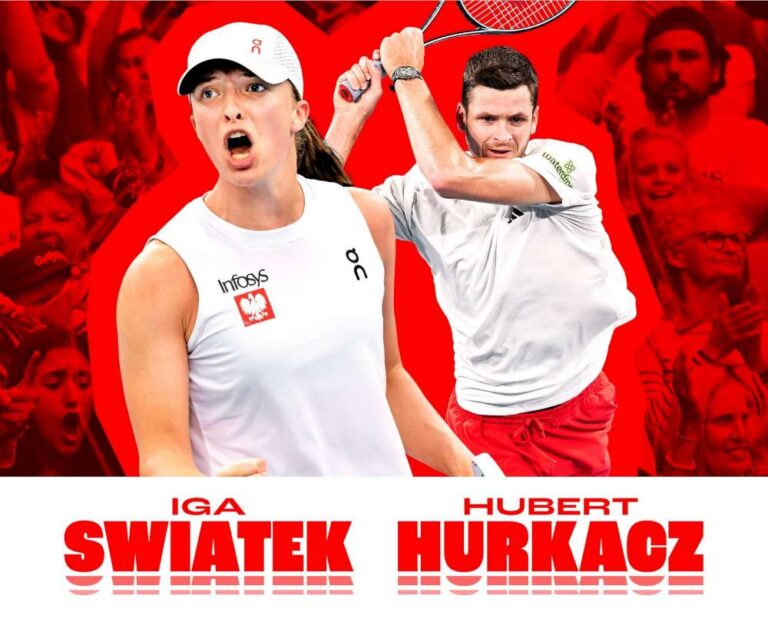 Iga Świątek i Hubert Hurkacz zgłosili swój akces w turnieju United Cup 2026. Fot. United Cup 2026