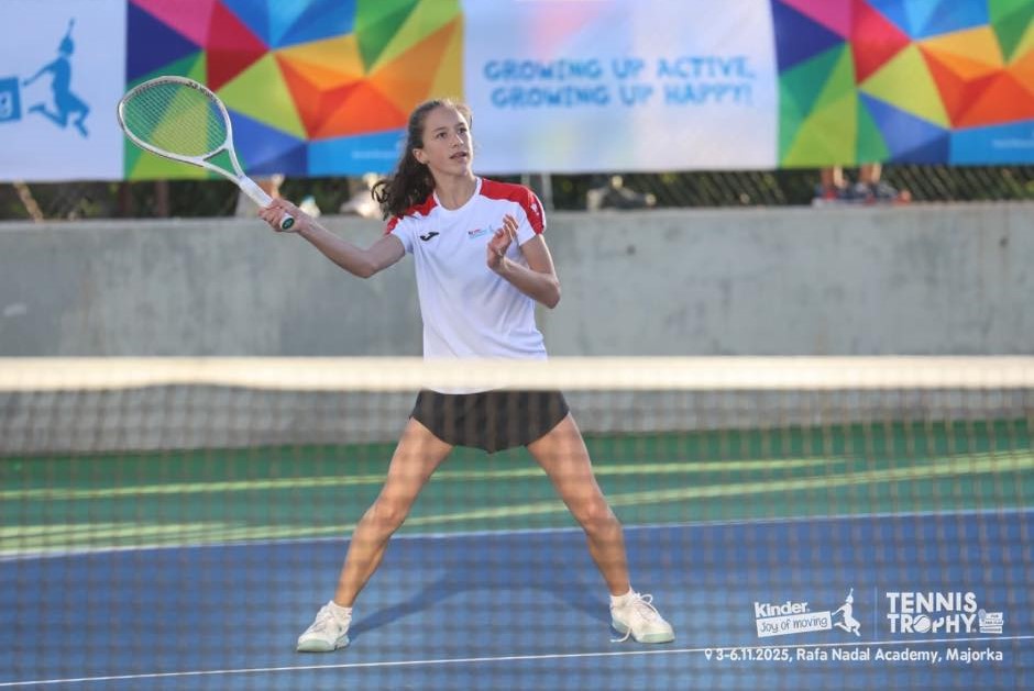 Hanna Cyronek wygrała turniej do lat 12. Fot. Olga Pietrzak