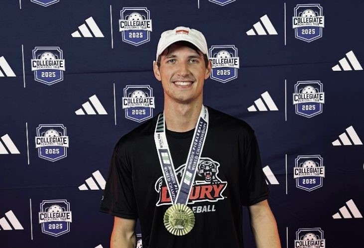 Szymon Zawartko został Uniwersyteckim Mistrzem Świata w pickleballu. Fot. Archiwum prywatne Sz. Zawartko