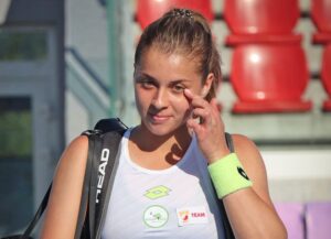 Maja Chwalińska zagra w ćwierćfinale challengera WTA w Chile. Fot. Olga Pietrzak