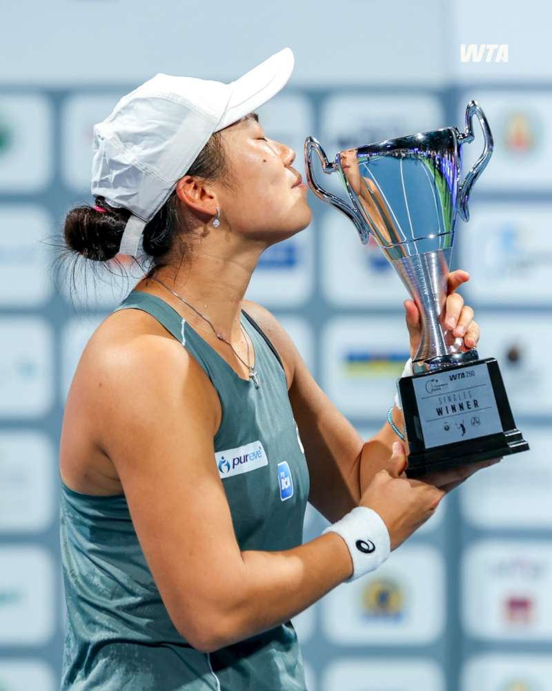 W imprezie Chennai Open w Indiach triumfowała Indonezyjka Janice Tjen. Fot. Chennai Open 2025/WTA Tour