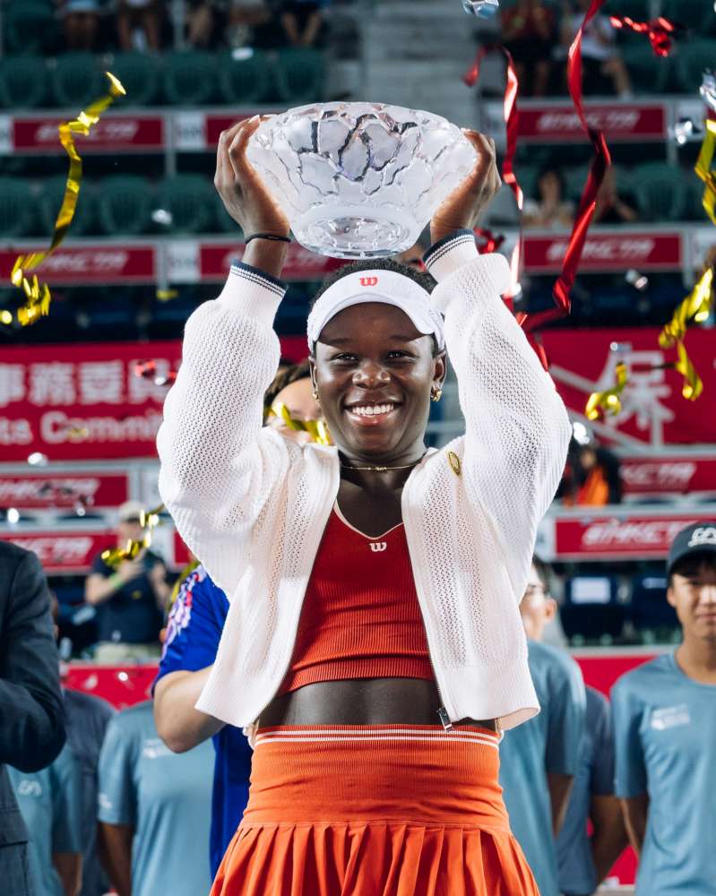 Kanadyjka Victoria Mboko. Fot. Hongkong Open 2025/WTA Tour