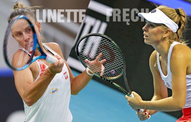 Z polskich tenisistek w drugim dniu tysięcznika na kortach Indian Wells zagrają Magda Linette i Magdalena Fręch. Fot Monika Piecha