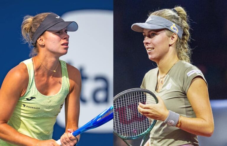 Magda Linette i Magdalena Fręch odpadły w pierwszej rundzie turnieju BNP Paribas Open w Indian Wells. Fot. WTA Tour/Tomasz Barański