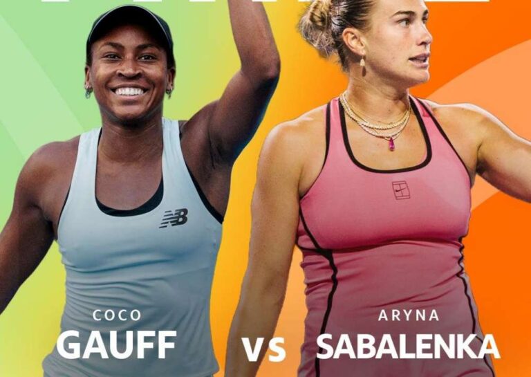 O tytuł w Miami zagrają Coco Gauff i Aryna Sabalenka. Fot. Miami Open 206/WTA Tour