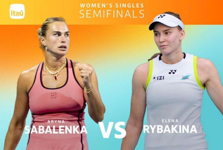 Do meczu pomiędzy Aryną Sabalenką i Eleną Rybakiną dojdzie już w półfinale turnieju w Miami. Fot. Miami Open 2026/WTA tour