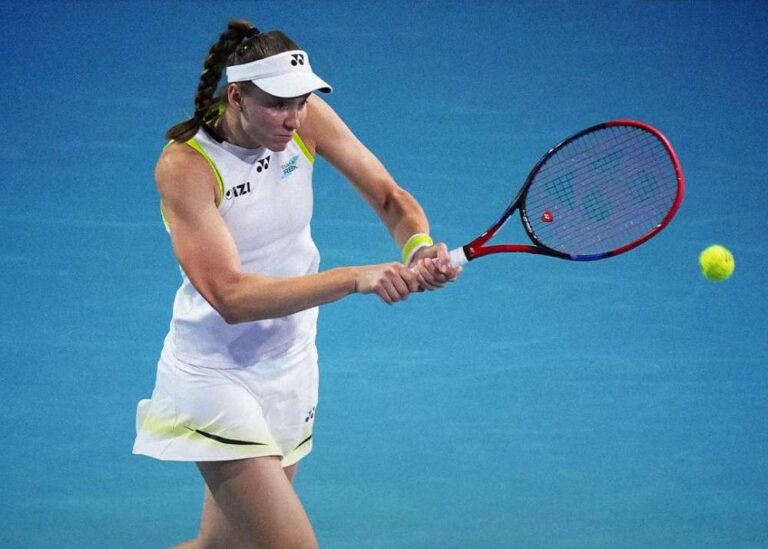 Elena Rybakina zagra w środowym ćwierćfinale z turniejową i rankingową „piątka”, Amerykanką Jessicą Pegulą. Fot. Miami Open 2026/WTA Tour