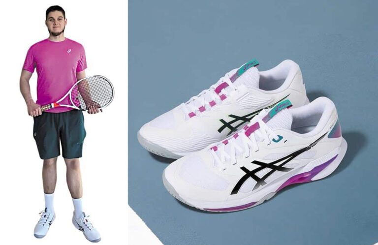 Michał Szopa, który dla nas przetestował buty ASICS SOLUTION SPEED FF 4, przez całe swoje sportowe życie ra w butach marki ASICS.