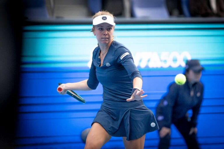 Magdalena Fręch zagra o tytuł deblowy w WTA 500 Charleston Open 2026. Fot. Tomasz Barański