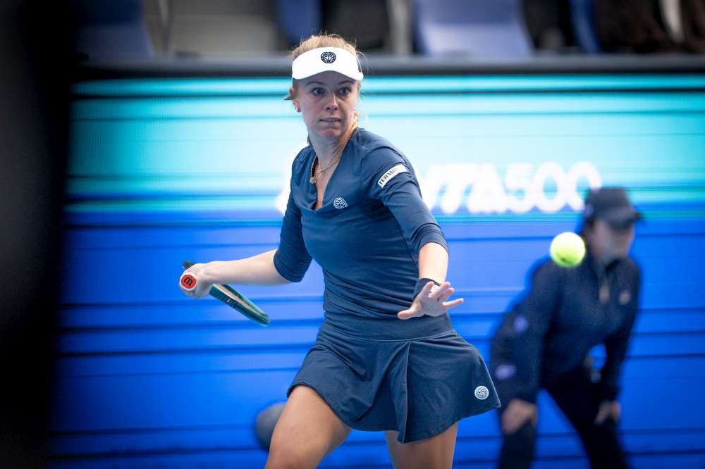 Magdalena Fręch zagra o tytuł deblowy w WTA 500 Charleston Open 2026. Fot. Tomasz Barański