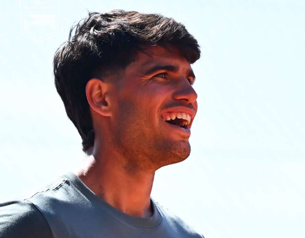Carlos Alcaraz, rywalizację w Rolex Monte Carlo Masters 2026 rozpocznie, od drugiej rundy. Fot. Rolex Monte Carlo Masters 2026/ATP Tour
