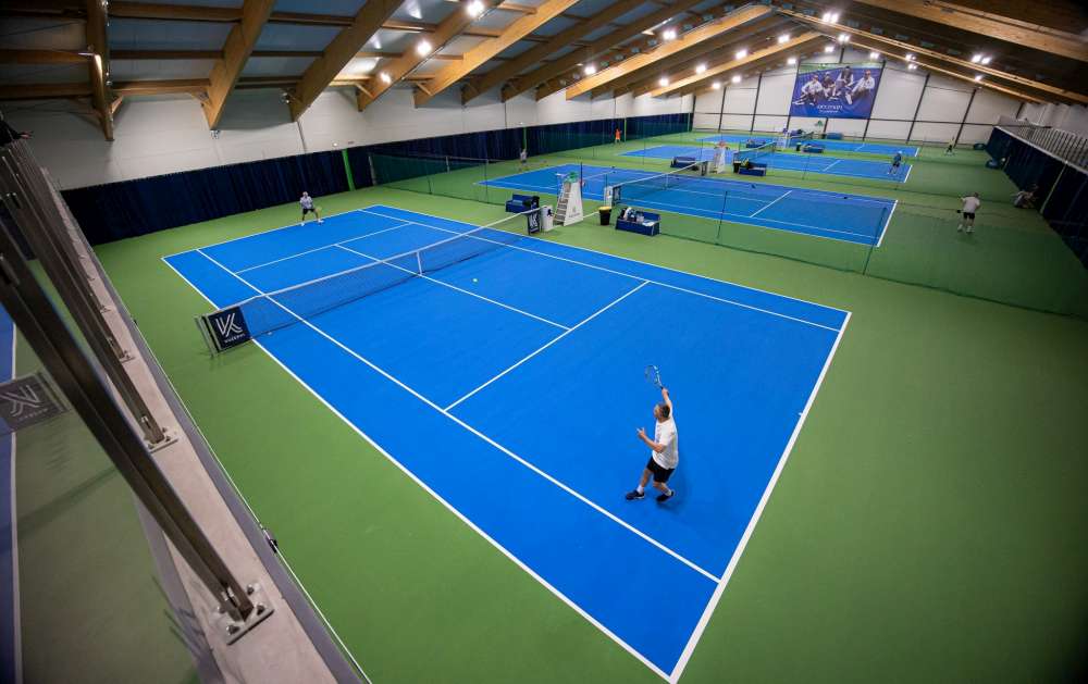 Kompleks sportowo-tenisowy Tenis Kozerki po raz kolejny udowodnił, że jest idealnym obiektem do organizacji tak dużych imprez jak Halowe MP Tenis Open Polska. Fot. Aneta Budzałek