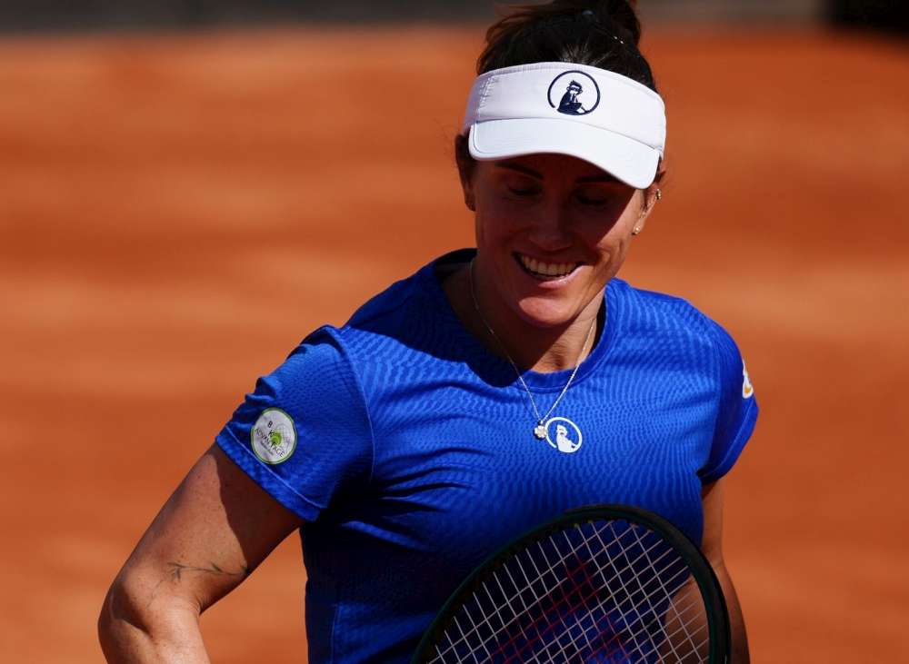 Katarzyna Kawa pewnie pokonała Niemkę Tatjanę Marię i zameldowała się w ćwierćfinale turnieju WTA 250 Copa Colsanitas w Bogocie. Fot. Copa Colsanitas/WTA Tour