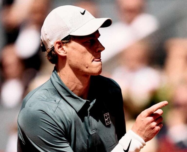Jannik Sinner, pokonując Camerona Norrie'ego do 25. przedłużył serię meczów wygranych z rzędu podczas imprez rangi ATP Masters 1000. Fot. Mutua Madrid Open 2026/ ATP Tour