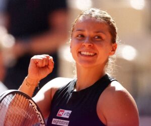 Maja Chwalińska zaczynała turniej jako rakieta 114 kobiecego tenisa na świecie, a zakończy turniej w TOP 50. Fot. WTA