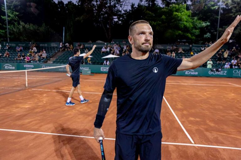Szymon Walków może po raz trzeci wygrać turniej gry podwójnej challengera tenisowego ATP Enea Poznań Open. Fot. Paweł Rychter