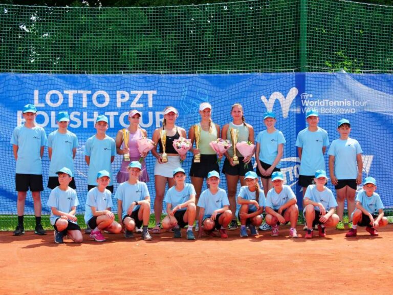 Finalistki turnieju w Bolszewie. Fot. ITF W35 Boleszewo