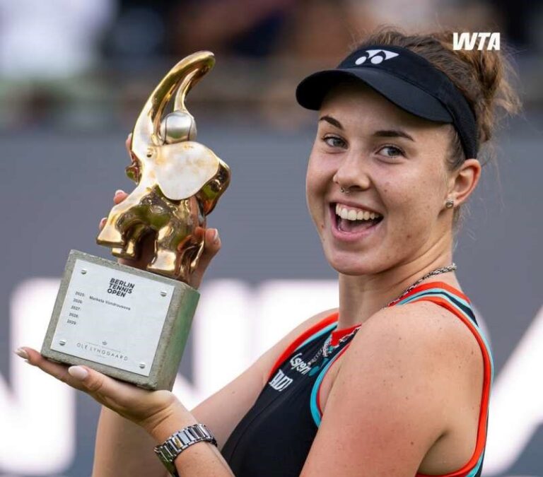Czeszka Linda Noskova triumfowała w turnieju w Berlinie. Fot. Germany Open Berlin 2026