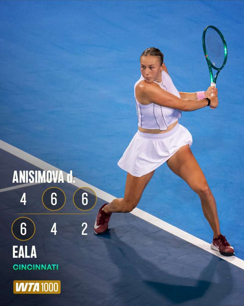Fot. Cincinnati Open 2026/WTA Tour