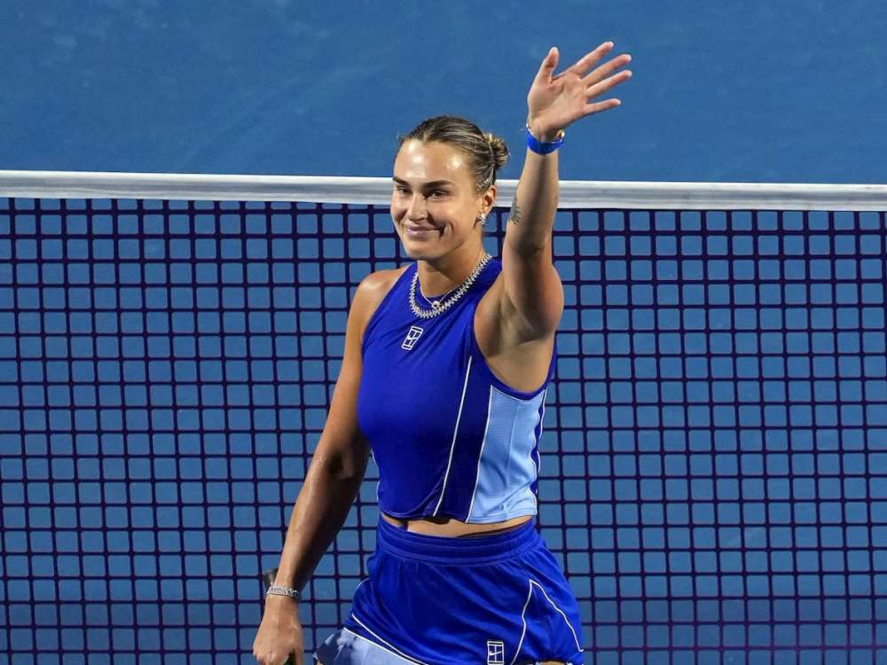 W czwartek awans zapewniła sobie m.in. najwyżej rozstawiona w imprezie Aryna Sabalenka z Białorusi. Fot. National Bank Open/WTA Tour