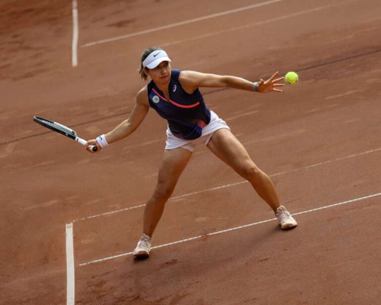 Daria Kuczer (BKT Advantage Bielsko-Biała) awansowały do drugiej rundy Śląskie Open. Fot. PZT/Śląskie Open 2026