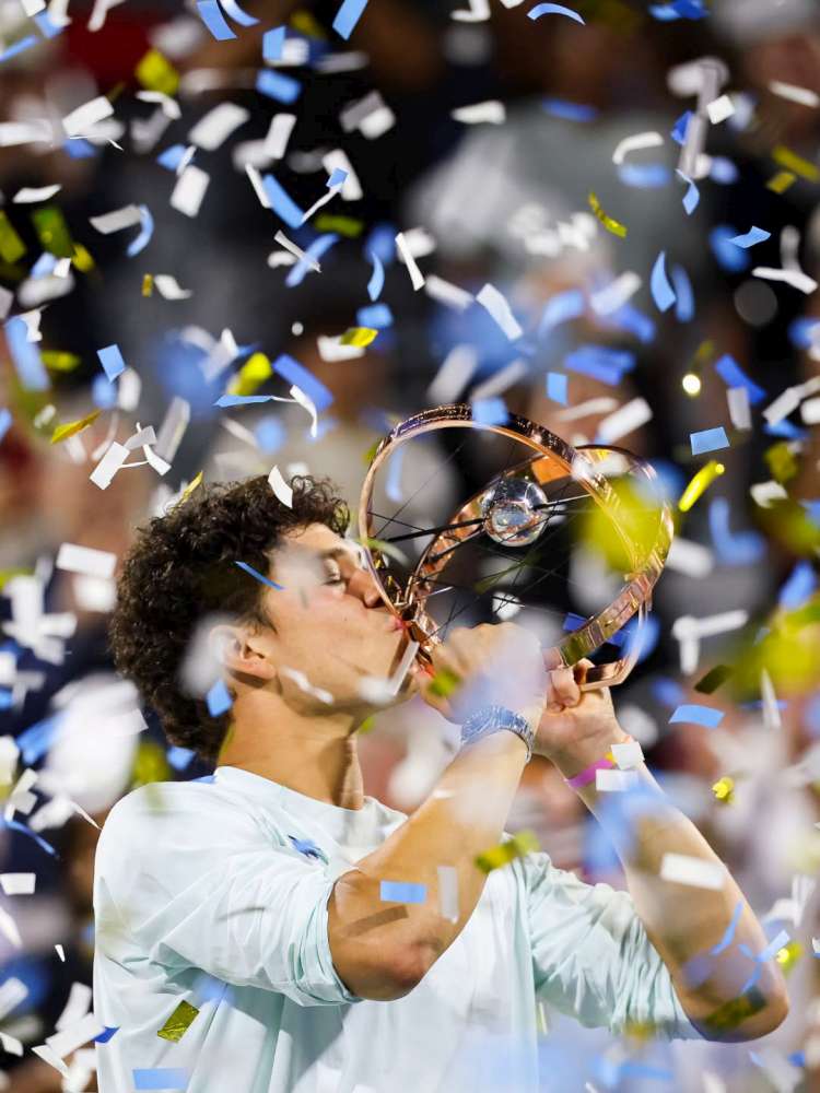 Ben Shelton. Fot. 2xOmnium Banque Nationale/ATP Tour