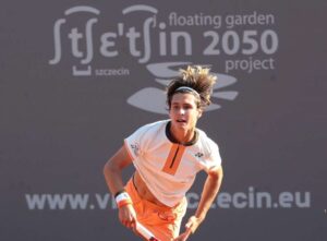 Alan Ważny dzięki dzikiej karcie zagra w turnieju główny challengera ATP w Szczecinie. Fot. Materiały prasowe Invest in Szczecin Open