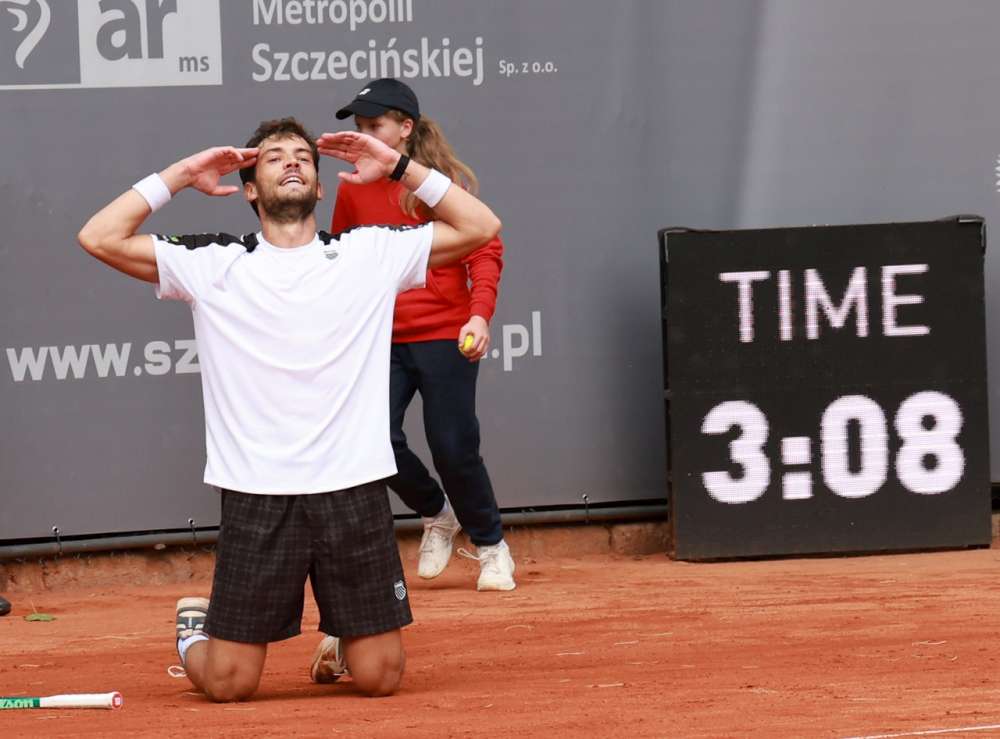 Nikolas Sanchez Izquierdo wygrał turniej w Szczecinie. Fot. Invest in Szczecin Open