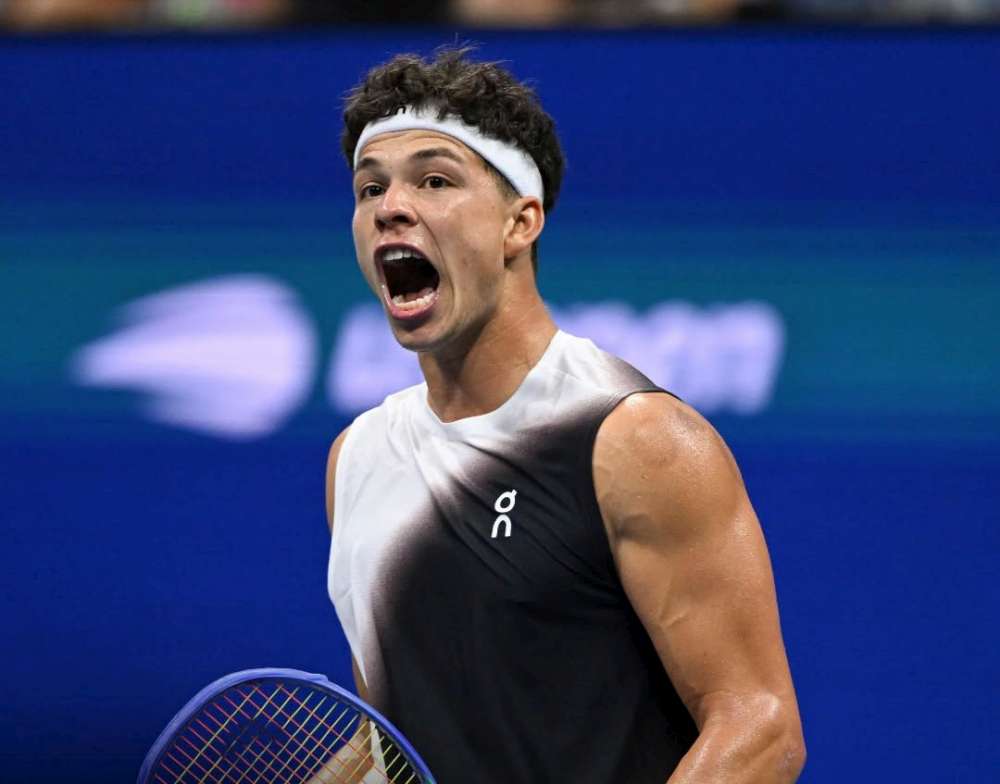 W piątek nie zawiódł również rozstawiony z numerem ósmym Ben Shelton. Fot. US Open 2026