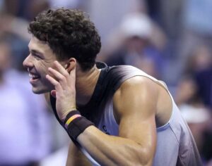 Ben Shelton pokonał Carlosa Alcaraza. Fot. US Open 2026