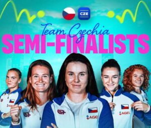 Czeszki zostały pierwszymi półfinalistkami turnieju Billie Jean King Cup w Shenzhen. Fot. Billie Jean King Cup 2026