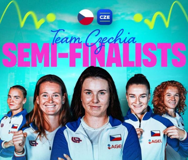 Czeszki zostały pierwszymi półfinalistkami turnieju Billie Jean King Cup w Shenzhen. Fot. Billie Jean King Cup 2026