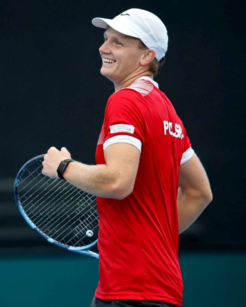 Maks Kaśnikowski. Fot.2xTennis Australia