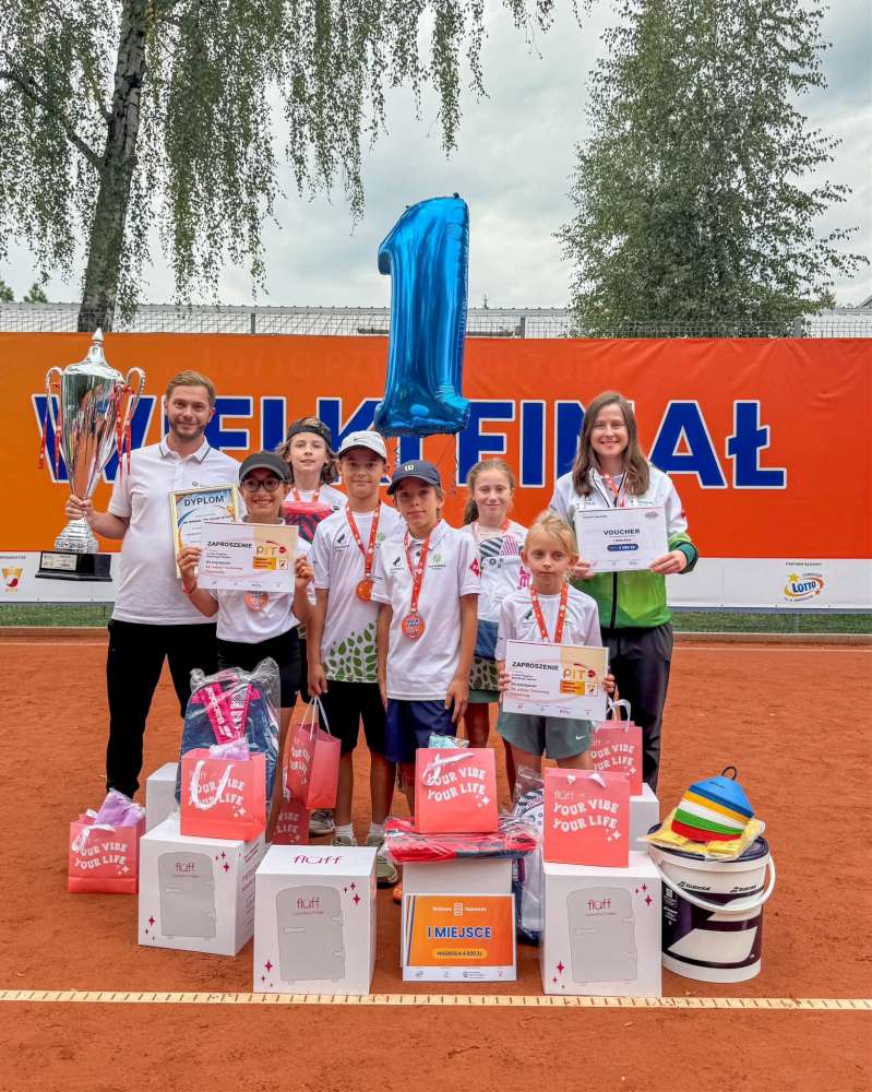 Drużyna Parku Tenisowego Olimpia Poznań. Fot. Polski Związek Tenisowy
