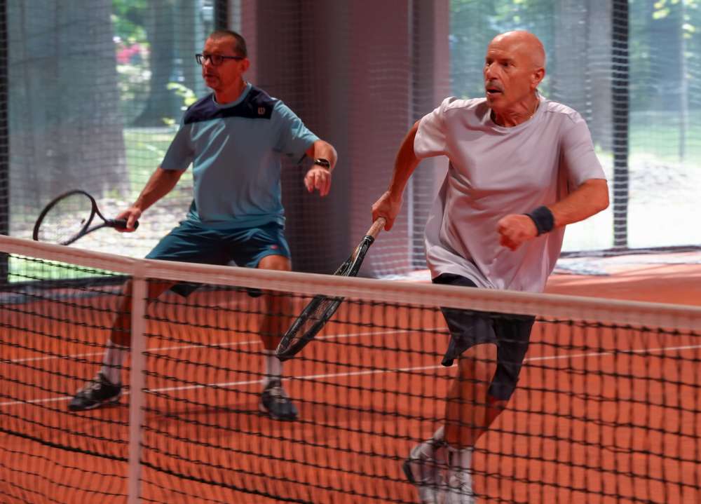 Od lewej Wiesław Małyszko i Jacek Wolny. Fot. Grażyna Żyrek