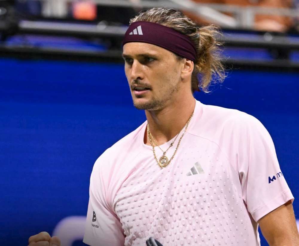 Niemiec Alexander Zverev pokonał Włocha Lorenzo Sonego. Fot. US Open 2026