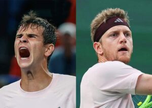 Rafael Jódar i Alejandro Davidovich Fokina. Fot. Rolex Shanghai Masters