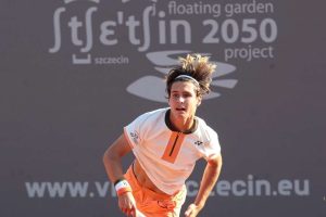 Alan Ważny dzięki dzikiej karcie zagra w turnieju główny challengera ATP w Szczecinie. Fot. Materiały prasowe Invest in Szczecin Open